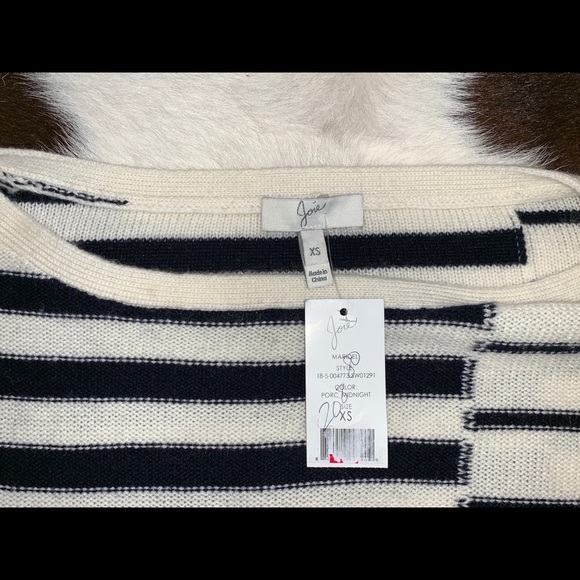 Joie Maridel Dolman Striped Sweater NWT XS - Picture 3 of 5